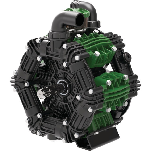 Pompe Pulverisateur Basse Pression Zeta 260 6 Pistons 256 L/MIN 20 BAR Arbre Passant 1"3/8 6C référence fournisseur